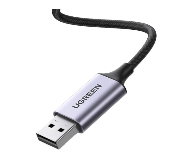 UGREEN Adapter audio CM477 USB do Mini Jack 3.5mm AUX szary - 1488899 - zdjęcie 5